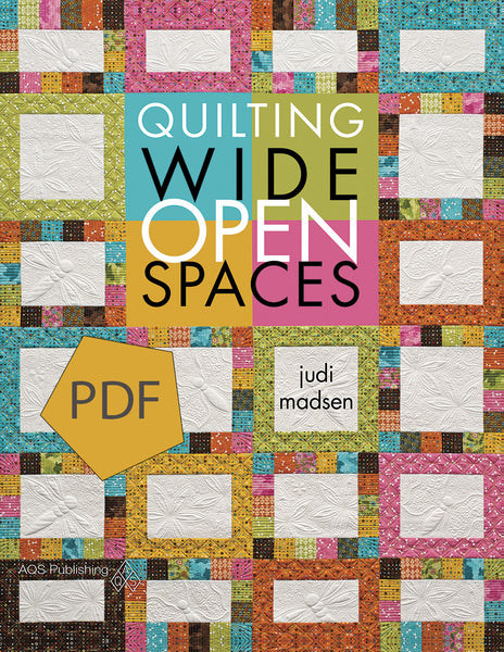 Open Book Patchwork Quilt Block Pattern 