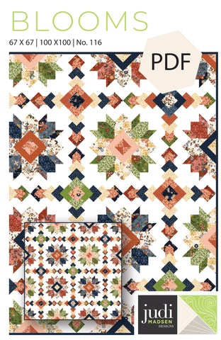 Blooms Quilt Pattern ***PDF***