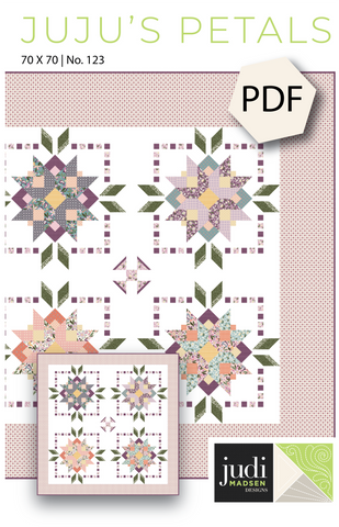 Juju's Petals Quilt Pattern ***PDF***